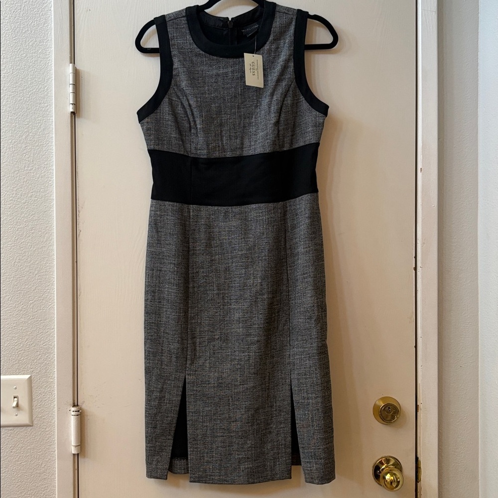 Marciano Gray and Black Midi Dress - Picture 3 of 5
